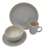 DINNER SET 16PCS NSC-3617 STONEWARE LIGHT BROWN