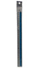 STATIONERY RULER BAOJING BJ-3530 ALUMINUM SILVER 12" 30CM