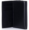 Wallet Men Alpine Swiss Trifold Wallet Genuine Leather Black
