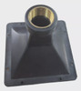 HORN ONLY NTX-0714SCR 7.25" X 7.25" X 5.1"  1" SCREW ON COPPER ZEBRA