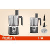 FOOD PROCESSOR CORDLESS DECAKILA KMMG005B 1.25L 200W LITHIUM BATTERY