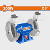 BENCH GRINDER WADFOW UWBG1A1501 6" 200W