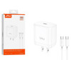 CHARGER CABLE USB OTU MT06-C TYPE-C TO TYPE-C PD 30W FULLY COMPATIBLE GAN FAST CHARGER KIT
