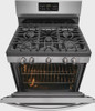 STOVE 5 BURNER FRIGIDAIRE FFGF3056TS STAINLESS STEEL STOVE 5 BURNER FRIGIDAIRE FFGF3056TS STAINLESS STEEL