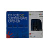 GATE OPENER KIT AUTOMATIC SLIDING BG800 800KG AC 110V WITH BUILT-IN DC BACKUP BATTERY AND REMOTE ( 3 tracks)