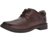 Footwear Clarks Men's Gadson Plain Oxford Dark Brown Leather