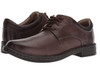 Footwear Clarks Men's Gadson Plain Oxford Dark Brown Leather