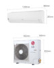 AIR CONDITIONER LG SPLIT 36000BTU 220V INVERTER SW362H8