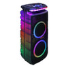 SPEAKER BOX MEMOREX 8" MX-PS821 DUAL LIGHTED PARTY POWERED SOLD EACH