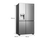 REFRIGERATOR HISENSE RS223SV5A 22.3CF SILVER