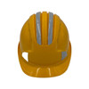 SAFETY HELMET  REFLECTIVE YELLOW ABS GB 2811-2019