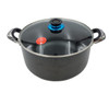 POT LEOSTAR 76228066 WITH GLASS LID 32CM