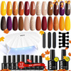 Nails Gel Polish Kit W/Mini Lamp Mefa