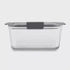 FOOD BOWL RUBBERMAID BRILLIANCE GLASS 1PC 4.7CUP 1.1L 2150875