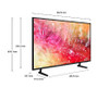 TELEVISION SAMSUNG 43" UN43DU7000P SMART LED TV 2024 1Y