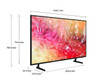 TELEVISION SAMSUNG 55" UN55DU7000P SMART LED TV 2024 1Y