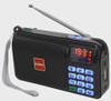 RADIO SANKEY FX-35L FM USB RECHARGEABLE LED CLOCK