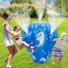 POOL SPRINKLER JUMPIT SHARK TUMBLER SPLASH TOY 2IN1
