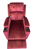 CHAIR RECLINER SOFA 69231146 RED WITH CUP HOLDER
