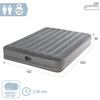 MATTRESS AIR INTEX 64114 60" X 80" X 12" 2P DURA BEAM STANDARD WITH PUMP