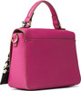 Bag Anne Klein Satchel W/chain Pink