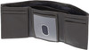 Wallet Men Steve Madden RFID Trifold Dark Brown / Black Leather with Id Window