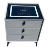 NIGHT STAND 203 3 DRAW BEDSTAND