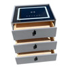 NIGHT STAND 203 3 DRAW BEDSTAND