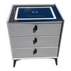 NIGHT STAND 203 3 DRAW BEDSTAND
