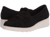 Footwear Clarks Women's Sharon Dasher Loafer Black Suede With White Outsole