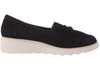 Footwear Clarks Women's Sharon Dasher Loafer Black Suede With White Outsole