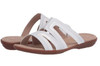 Footwear Clarks Women's Ada Lilah Flat Sandal White Combi Leather/Synthetic