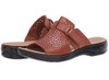 Footwear Clarks Women's Leisa Fox Sandal Tan Leather