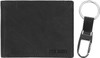 Wallet Men Steve Madden Genuine Leather w/key fob / Brown