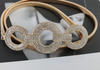 Hijab Accessories Belt Gold Stretch