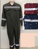 WORK OVERALL GREEN LONG SLEEVE SINGLE REFLECTIVE 1013-9 / XL / XL