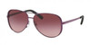 Sunglasses Michael Kors Chelsea Aviator Gunmetal / Plum 0MK5004