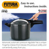 PRESSURE COOKER FP90 090 HAWKINS FUTURA 9LT