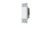 SWITCH VISTA DECORA SINGLE POLE 15A WHITE 4337 46001