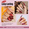 Nails Dip Powder Mefa 13pcs Burgandy Holiday