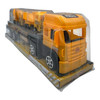 TOY PUSH TRUCK GP-3204 688-001 YELLOW HEAVY CONSTRUCTION SANITATION RECYCLING