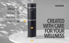 AROMAR WATERLESS DIFFUSER CYLINDER BLACK AP-3002
