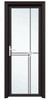 DOOR BATHROOM ALUMINUM BLACK FROSTED DECOR GLASS #20-053 210X80CM