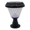 SOLAR LAMP LED WALL / POST TOP GARDEN LIGHTS J.F.N.V ROUND TRICOLOR