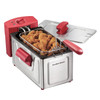 DEEP FRYER HAMILTON BEACH 35336G 8 CUP SINGLE BASKET RED
