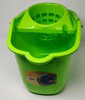 MOP BUCKET PLASTIC PULLEY 90522 DAI LUN DI TUA TANG / Bright Blue / Bright Red