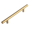 HANDLE T BAR PULL 8" GOLD LIGHT DOR739354 (128MM 5.04")