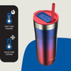 Travel Mug Contigo Streeterville Ombre Stainless Steel Vacuum-Insulated Tumbler / Red Gold