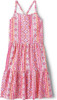 Kids Dress Children's Place Stripe / Pink Print / Green Floral