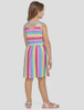 Kids Dress Children's Place Stripe / Pink Print / Green Floral